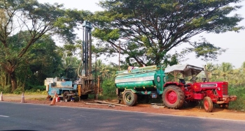 Concerns arise over labour safety on NH-66 drilling stretch in Chinchinim