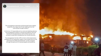 Birch owner breaks silence a day after Arpora inferno; police issue LOC