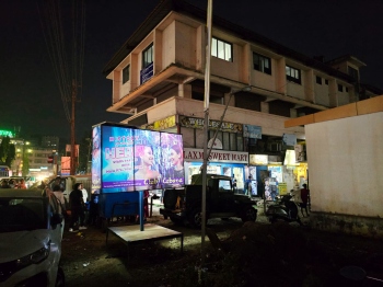 Mocking the law: Illegal hoarding returns to Mapusa bus-stand