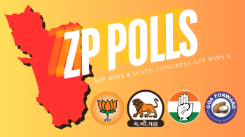 BJP wins eight seats; Congress-GFP wins four in Goa ZP polls so far