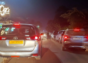 Gridlock, noise and enforcement gaps mark New Year’s Eve in North Goa