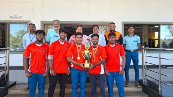 Govt College Quepem men top in inter-college power lifting championship
