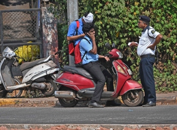 Helmet now mandatory for pillion riders