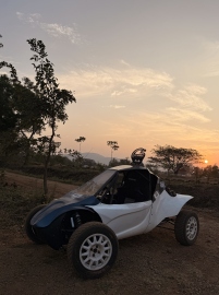 Rally kart from Goa takes second place on debut in Pune