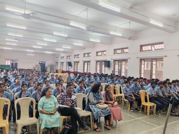 CAMPUS | ﻿Anti-tobacco awareness talk and rally held in Siolim