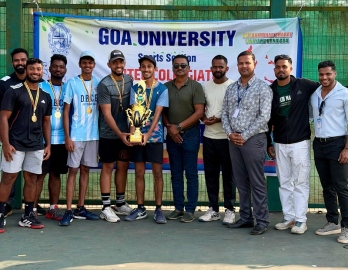 Don Bosco College of Engineering, Fatorda win inter-collegiate tennis men c'ship