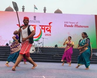 Goan folk artists showcase traditional dances at Bharat Parv