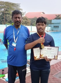 Harshad Sawant wins gold and bronze at APDSF Games 2026