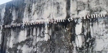Vandalised freedom fighters’  memorial sparks outrage