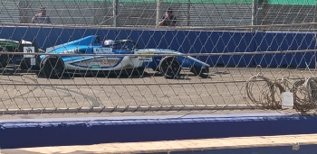 3 F4 drivers escape unhurt   as Goa Street Race begins