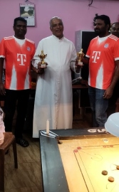 Orlando and Sena clinch Navelim Villagers Union carrom title