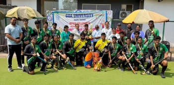 St Xavier’s College Mapusa excel in hockey men inter collegiate c'ship