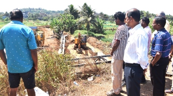 Kamla Vholl work begins, bringing relief to farmers