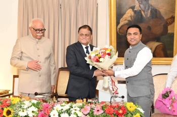 Sandeep Shinde sworn-in as Goa Lokayukta