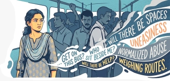 The silent hustle of women on public transport