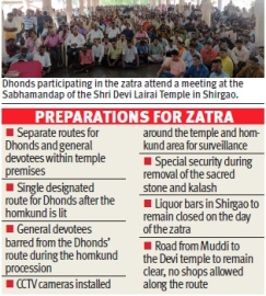 Authorities plan safe Shirgao zatra