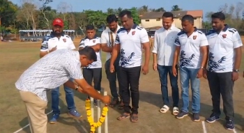 1st Shree Chetan Manju Desai Leather ball T20 Cricket commences