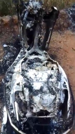 Bike gutted, another damaged in suspected arson at Bellem-Velsao