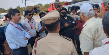 Road safety inspection held at Merces Junction; GOACAN flags safety gaps