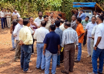 Curchorem jetty inspection called off amid access row