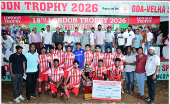 United Club of Verna lift London Trophy