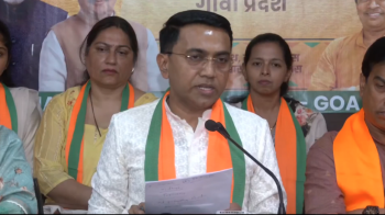 Congress anti-national, betrayed women: Goa CM Sawant slams Opposition over reservation bill