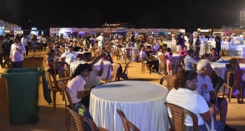 Colva event opens with subdued spirit, mood lifts after Khattar’s detention