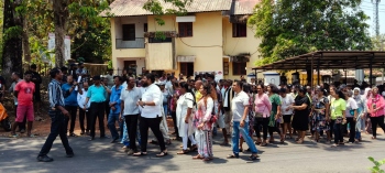 Hate speech: Sanguem locals march to police station as anger grows