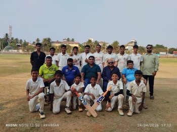 Shree Damodar Vidyalaya clinch south zone title with dominant win