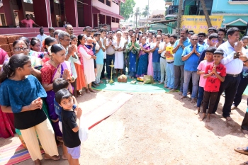 Kopardem temple gears for   major beautification project
