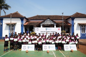 Grassroots Football Camp for Aldona constituency kids concludes at Moira