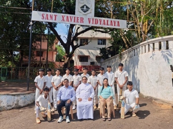 Sant Xavier Vidyalaya crowned Pernem Taluka U-14 cricket champions