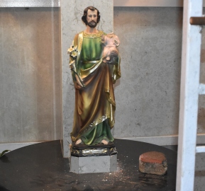 Uproar in Areal after statue of St Joseph vandalised