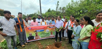 Bicholim MLA stresses need for large-scale tree plantation