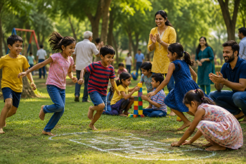 What happens when children stop playing?