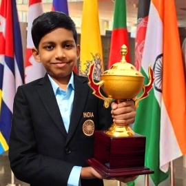 Herald: ON TOP OF THE WORLD: Goa's Ethan Vaz becomes World No. 1 in U-12  Blitz category