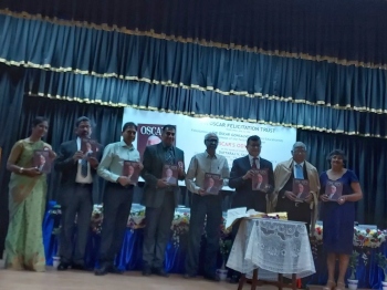 Eminent educationist Oscar feted; book on his life's journey released