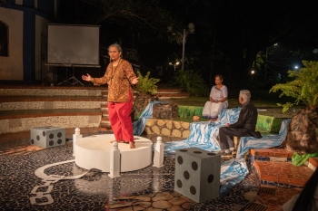 ﻿World Theatre Day celebrated with play dedicated to Mhadei