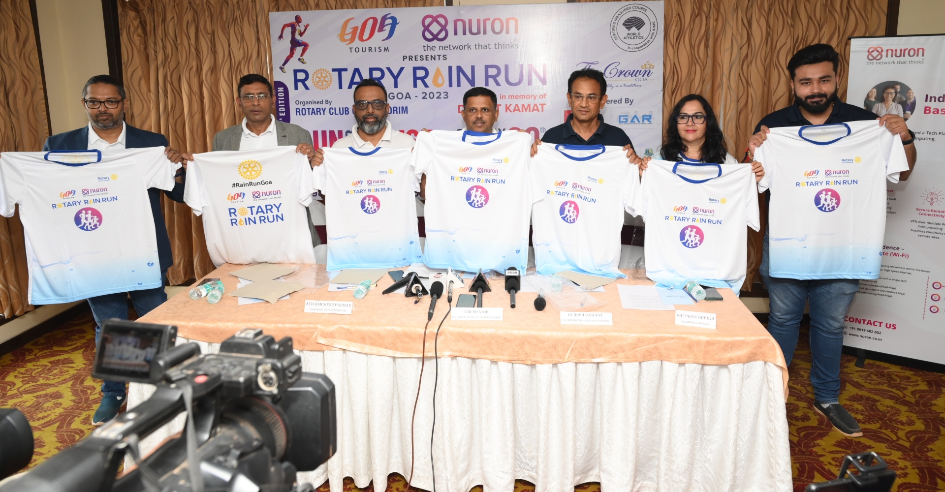 ﻿Rotary Rain Run on July 30