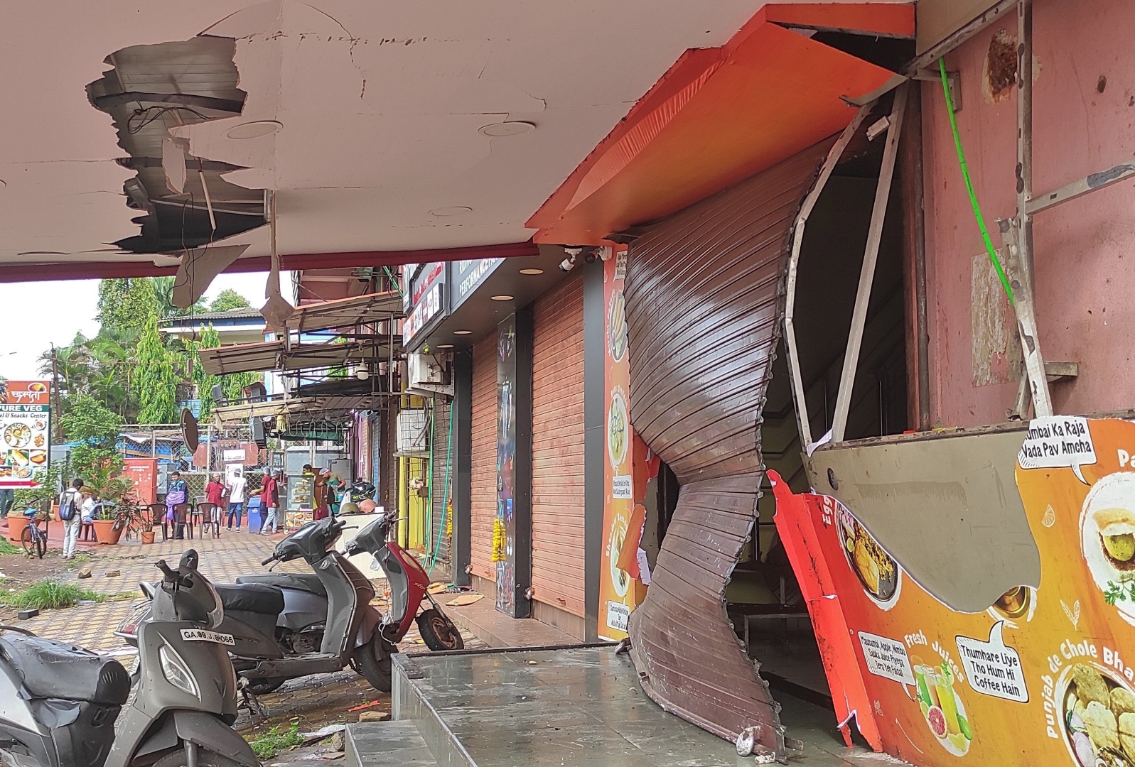 The Goan EveryDay LPG vapour cloud blast leaves shop, car damaged at