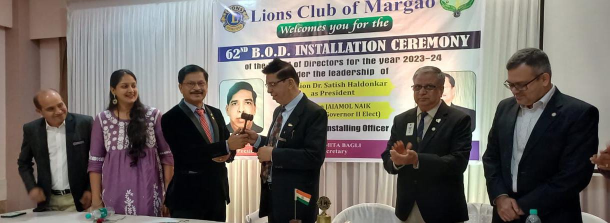 ﻿Lions Club Margao gets new Board of Directors