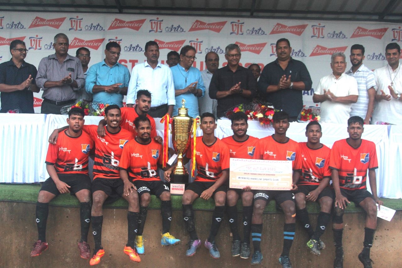 Ambelim SC shoot past Cuncolim Union to clinch VJT Cup