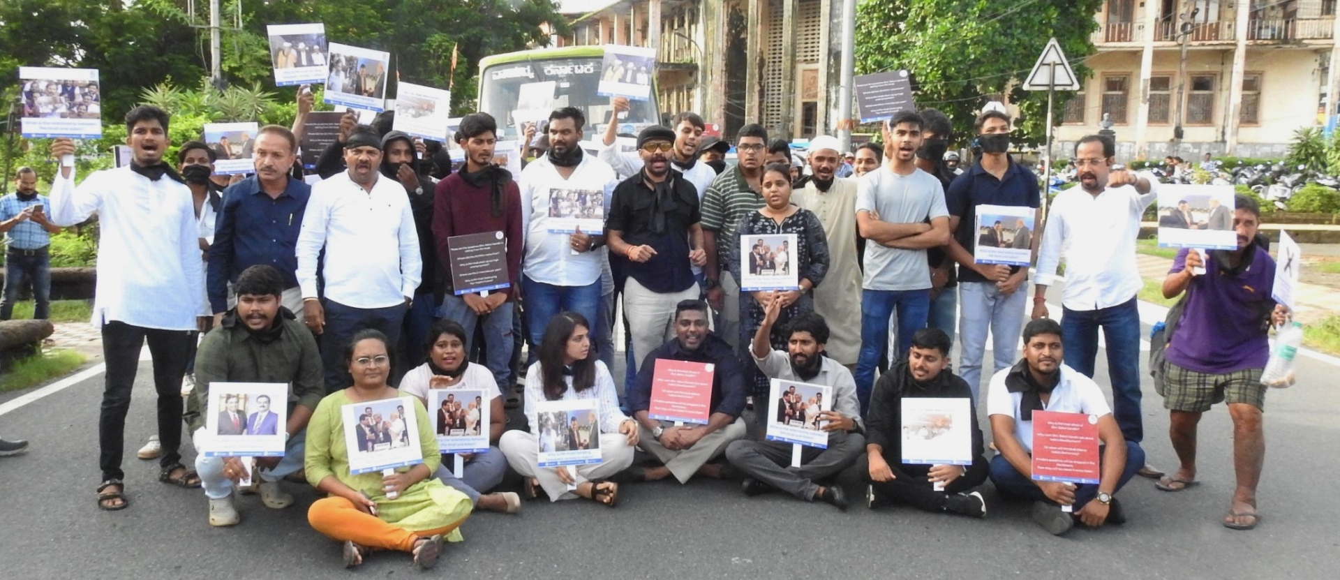 Youth Congress protest in Margao against Rahul's disqualification