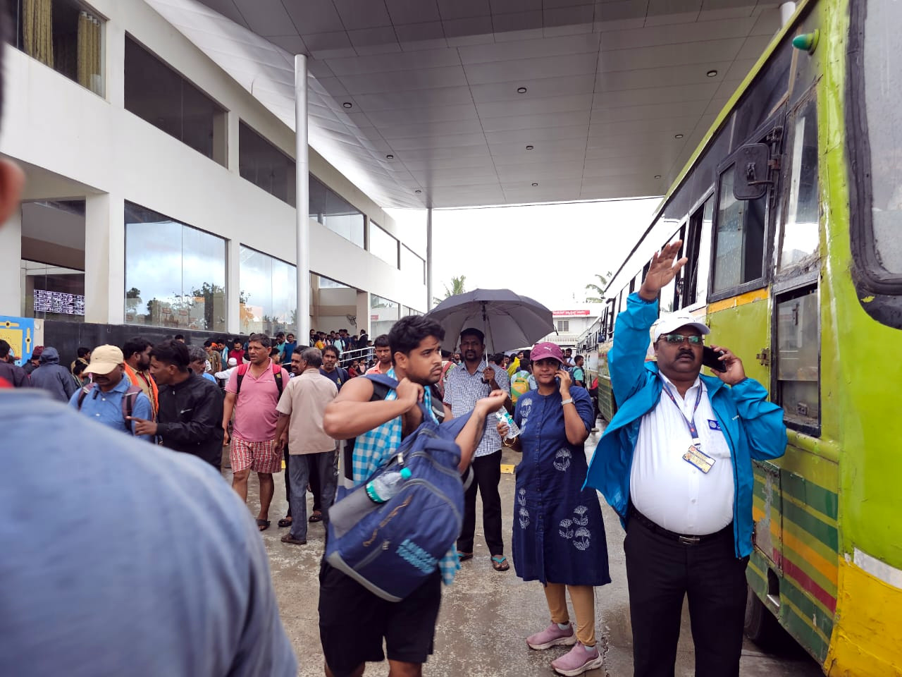 Landslide disrupts trains, 52 buses take passengers to Goa