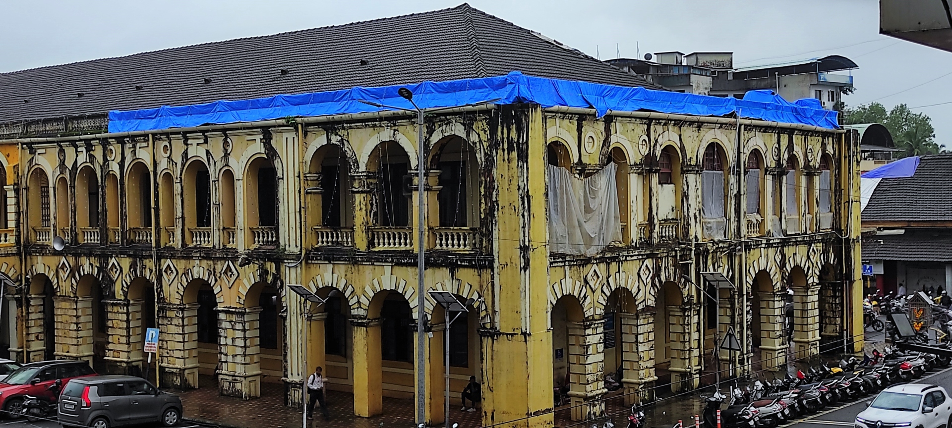 MARGAO’S HERITAGE BEARS BRUNT OF RAINS
