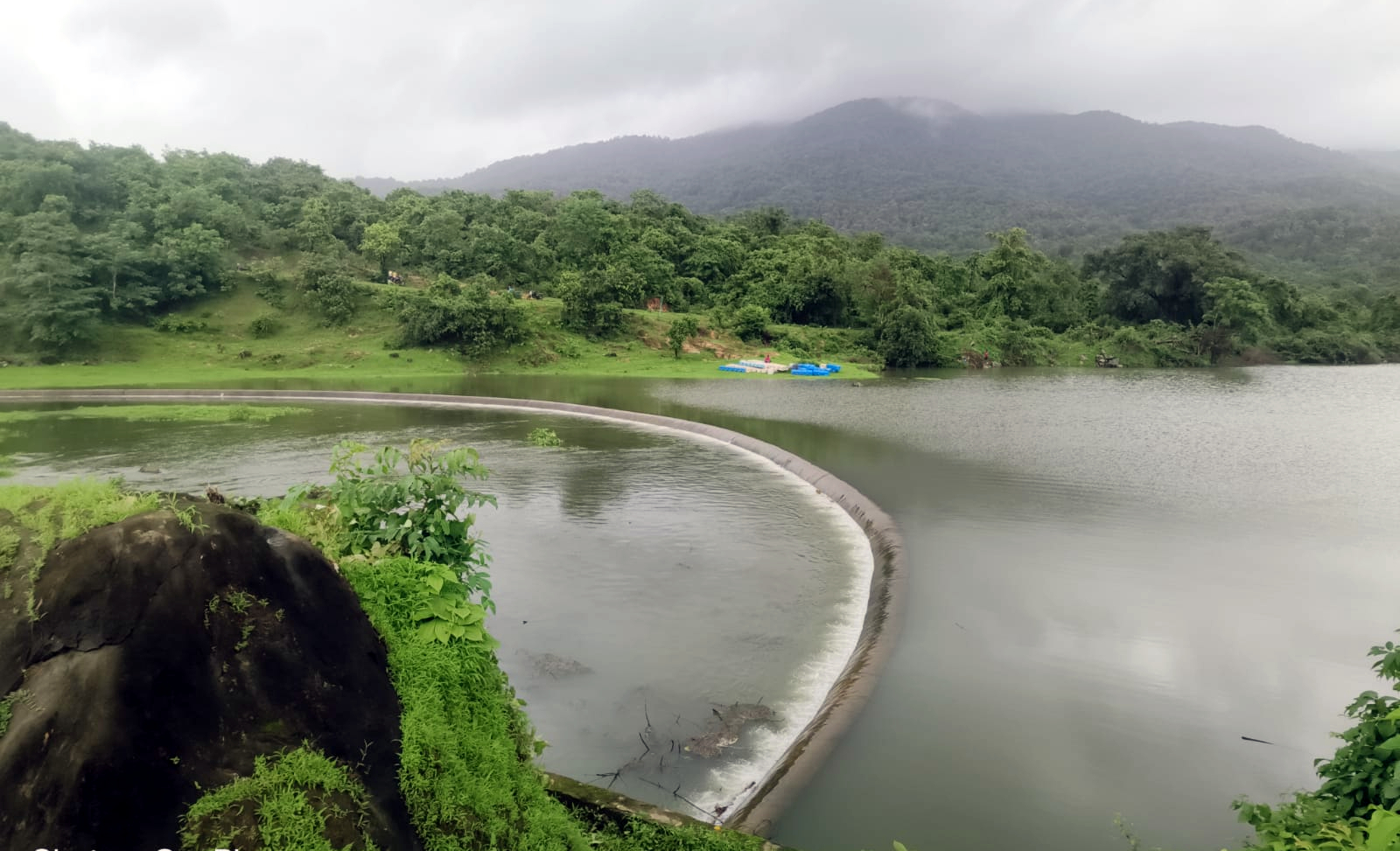 Canacona’s Chapoli Dam overflows, Chapoli rivulet springs to life