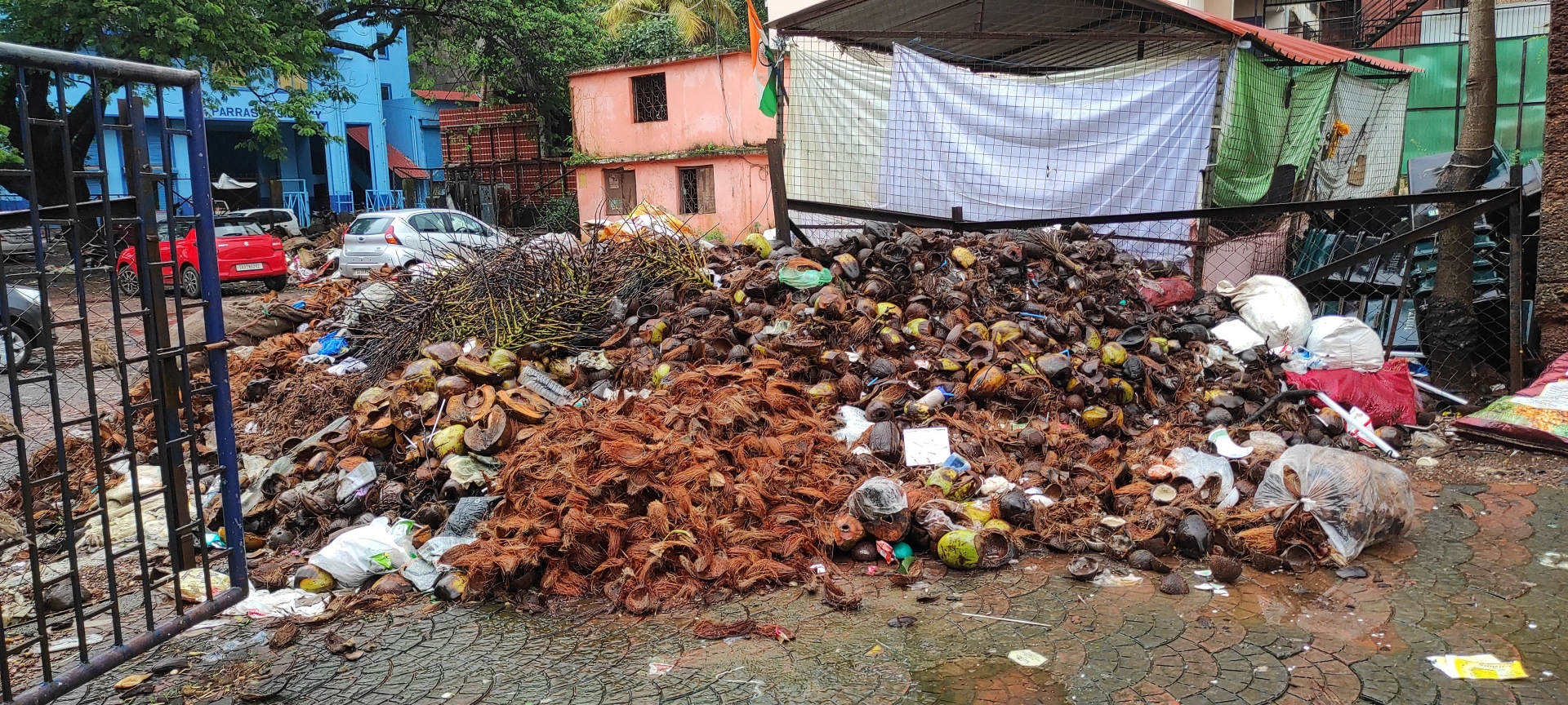 Now, coconuts cause headache for waste handlers in Margao