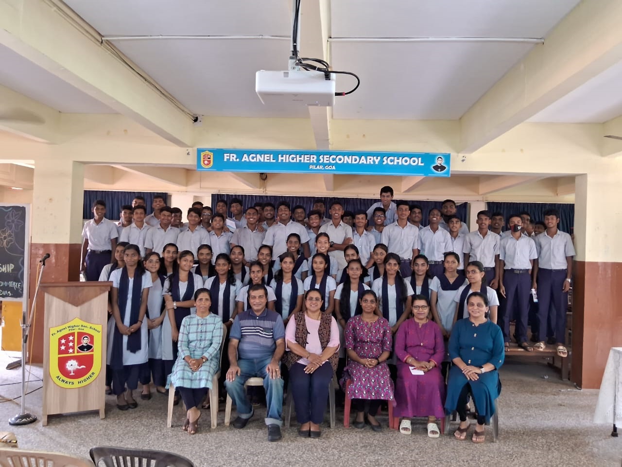 ﻿Talk on leadership held in Fr Agnel HSS