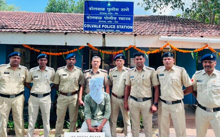Colvale police arrest local for trafficking drugs worth Rs 1.4 Lakh