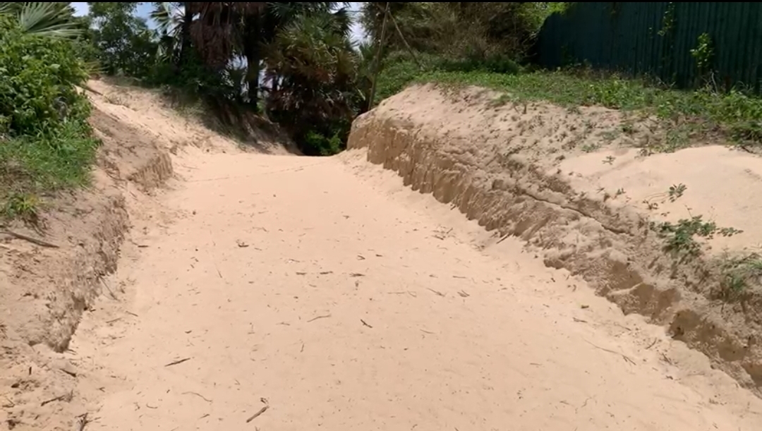 Outrage in Varca as dune cut to make way for road to beach